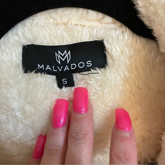 Malvados Sherpa Robigan in Sand Robe/Cardigan/ Coat - Picture 6 of 12